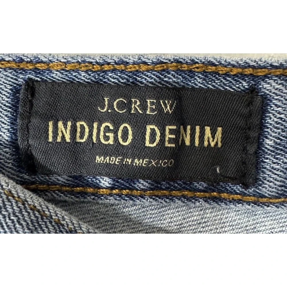 J.Crew Women’s Jean Shorts 24 MICRO MINI Denim Cutoff Raw‎ Hem Frayed 3” Inseam